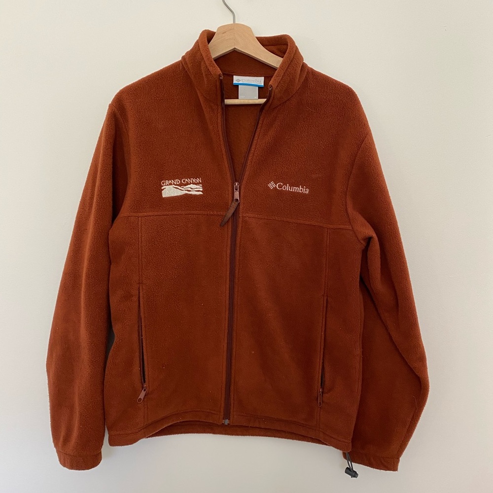 Columbia Burnt Orange Grand Canyon Fleece